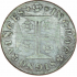 D. João V Cruzado Novo (480 Réis) 1750, sem pedúnculos, prata